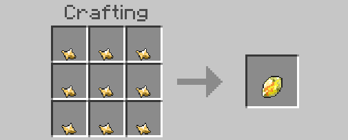 Crafting an Evolution Stone from fragments