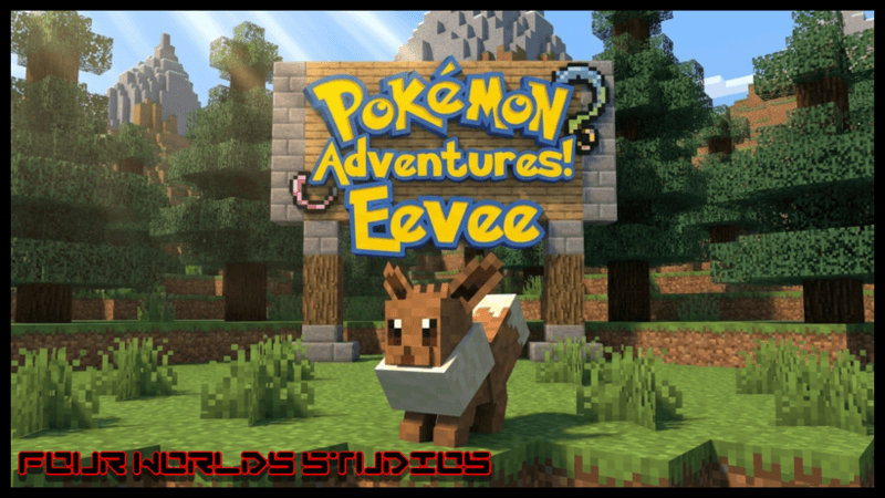 Pokemon Adventures! Eevee - Main screen