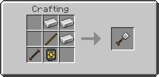 Spade Crafting Recipe