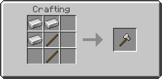 Axe Crafting Recipe