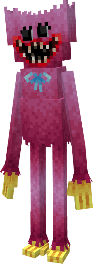 Huggy and Kissy statues