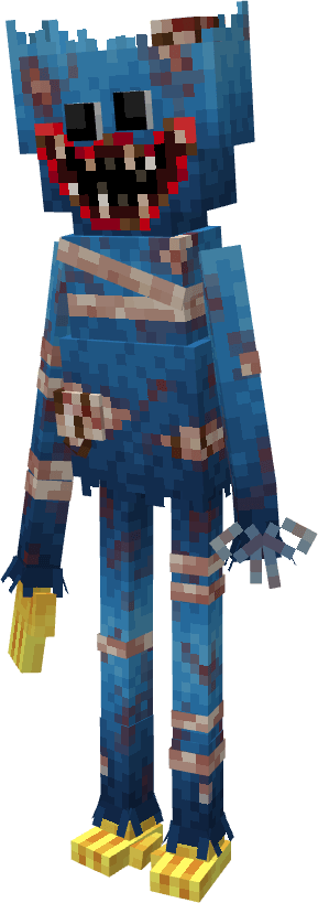 Huggy and Kissy statues