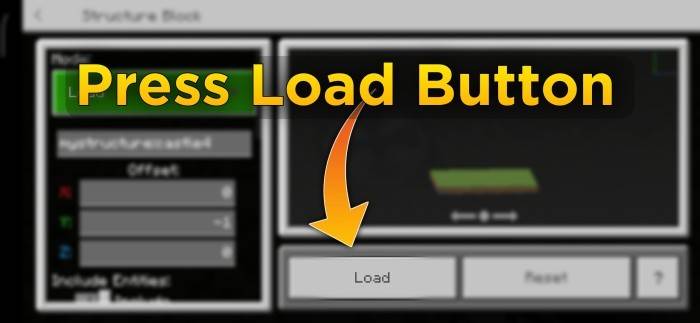 Loading Structure in Minecraft