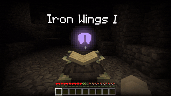 Enchant removal animation