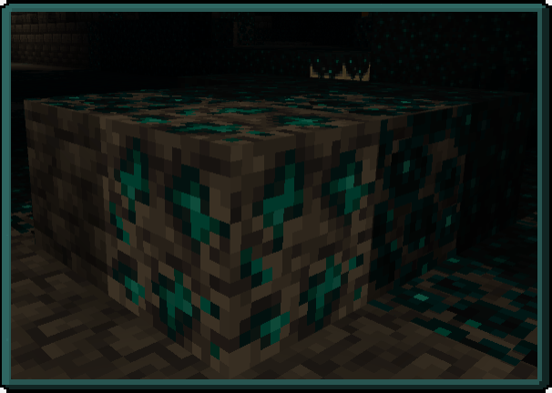 Sculkite Mining Animation