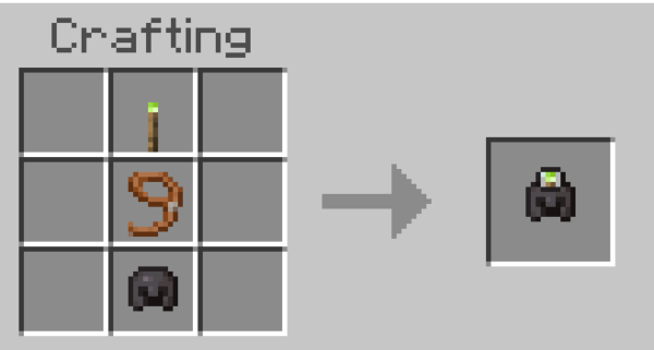 Helmet crafting recipe