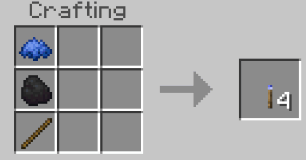 Colored torches animation