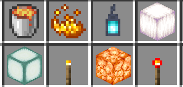 Light emitting item examples