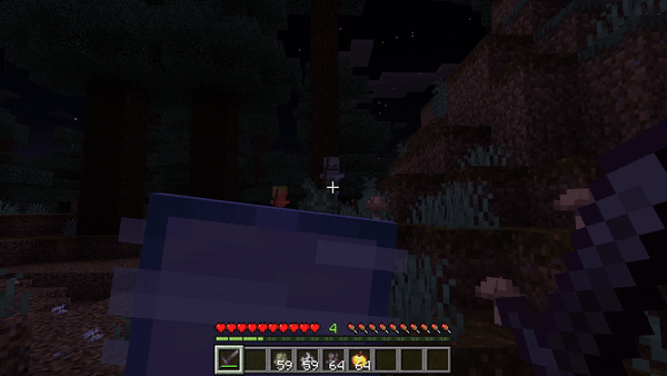 Breeze Shield push animation