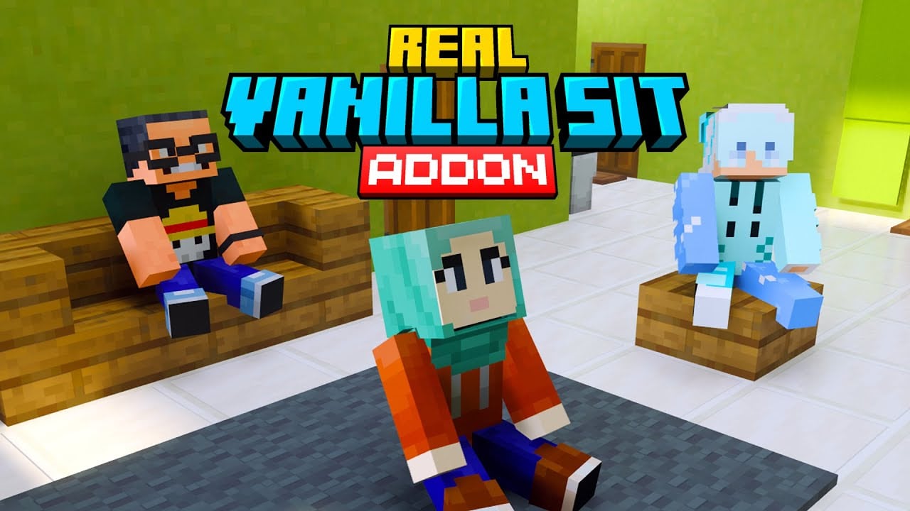Real Vanilla Sit | Addon Duduk MCPE — screenshot 1