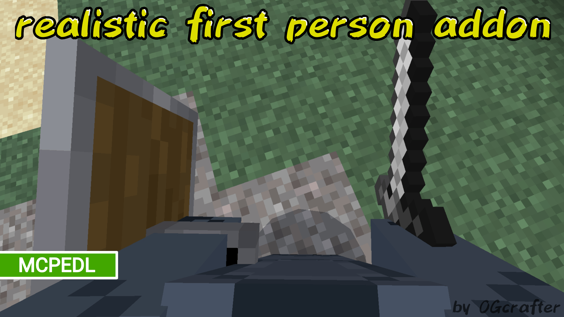 Realistic first person addon — screenshot 1