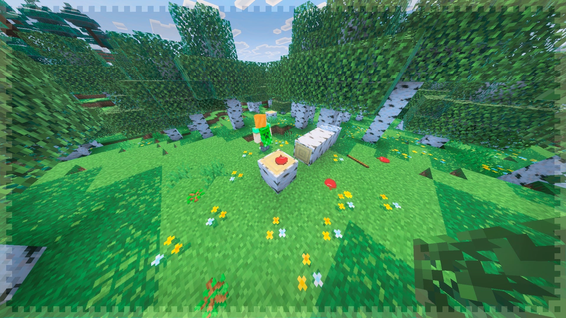 Loot example in biome