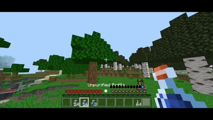 Unpurified water bottle example 2