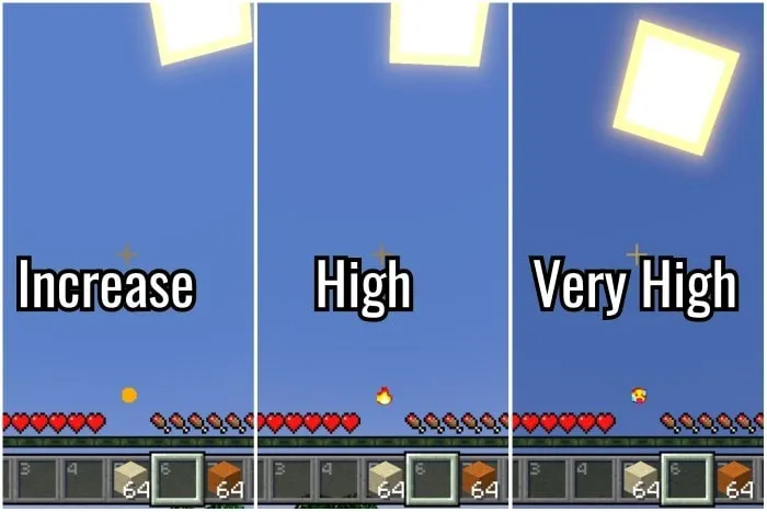 Portable heater item in use