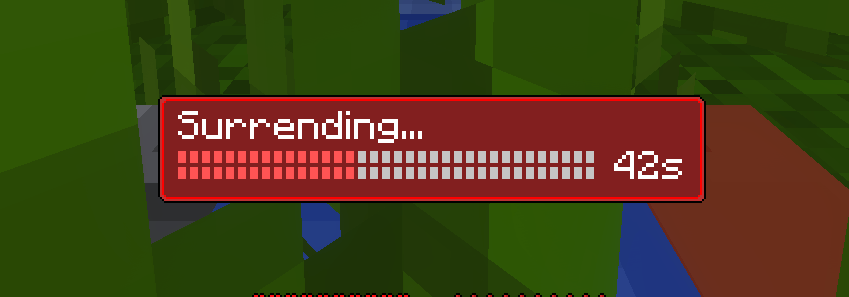 Knocked Down UI Surrendering State