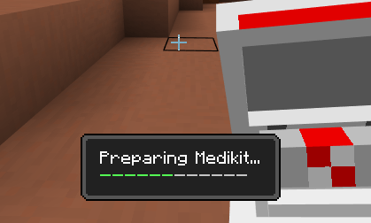 Medikit Healing Progress