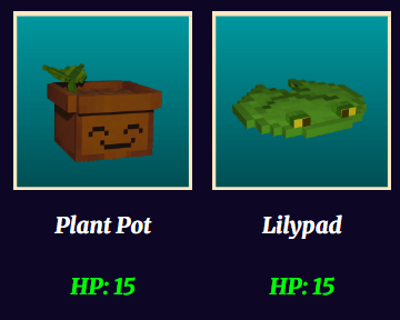 Plants showcase