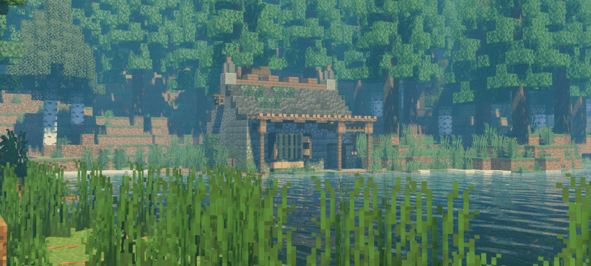 Loot-filled structure in the world