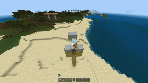 Edge climbing in action