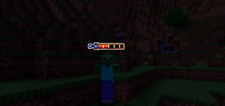 RPG Damage Indicator health bar example