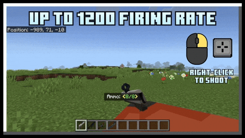 Shooting mechanics animation