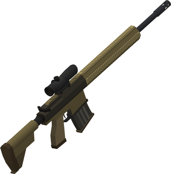 HK417 rifle model