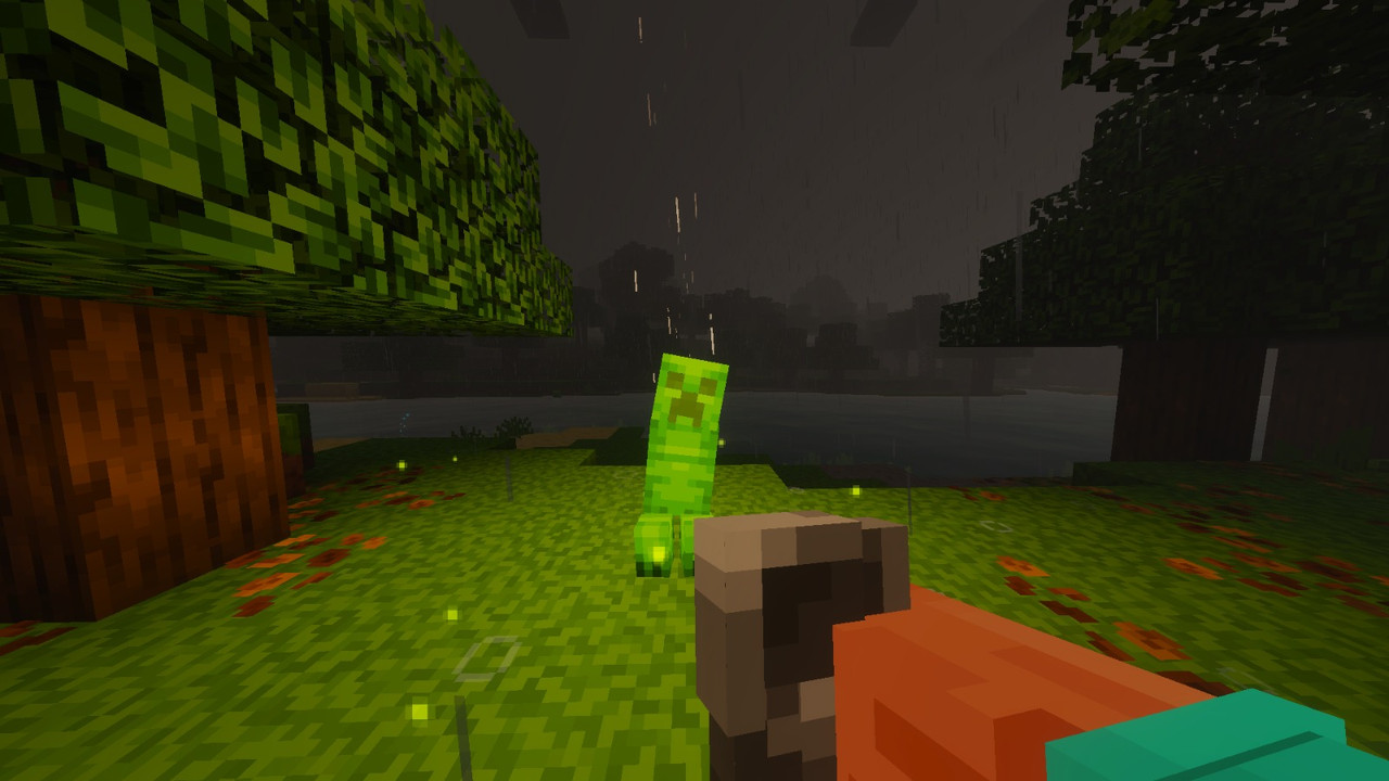 Creeper Explosion Lighting