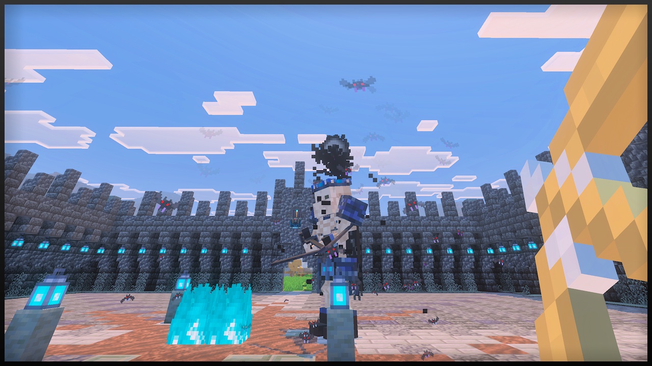 Skeleton King Phase II transformation with bats
