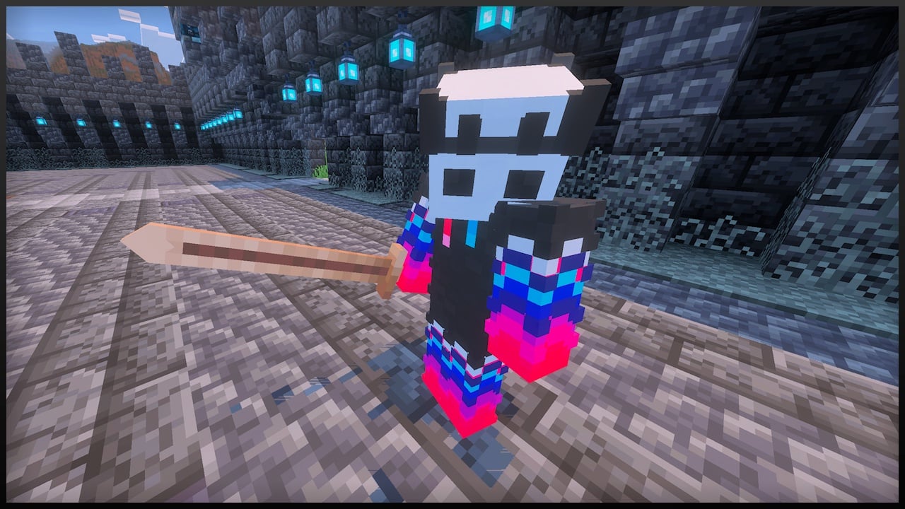 Skeleton Sword with summon ability