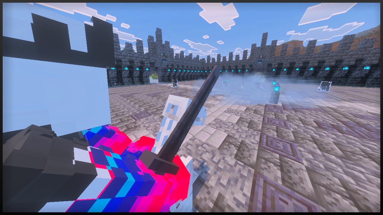Upgrade your skeleton sword at the smithing table
