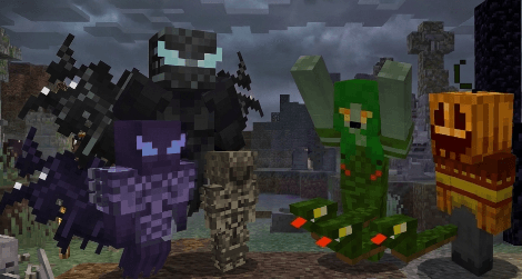 New mobs introduced in version 1.8.0