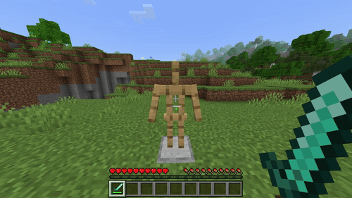 Customizable sweep particles