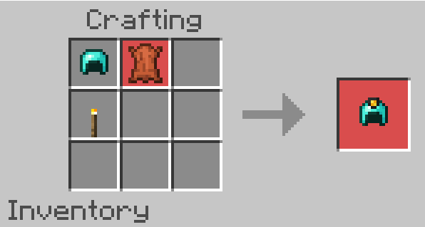Lantern helmet crafting recipe