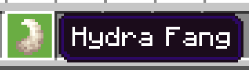 Hydra Fang item