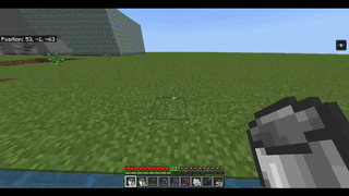 Double door auto-open animation.