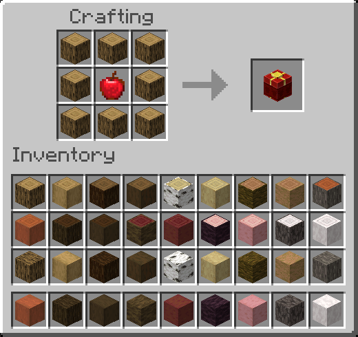 Pandora's Box crafting recipe