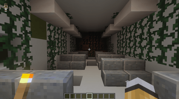 Crashed plane starting area.