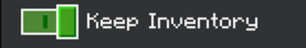 Keep Inventory setting enabled