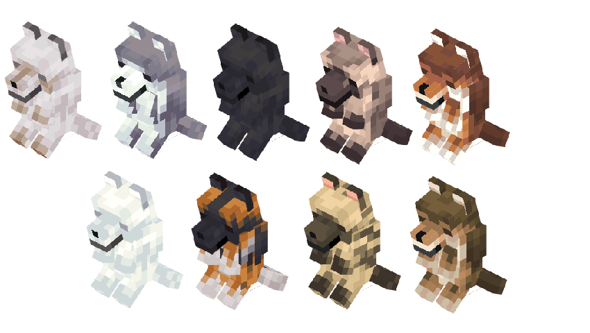 Wolf Backpack variants