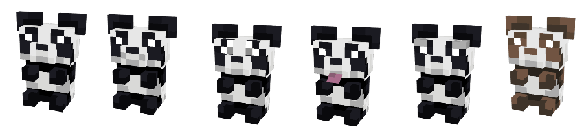 Panda Backpack styles