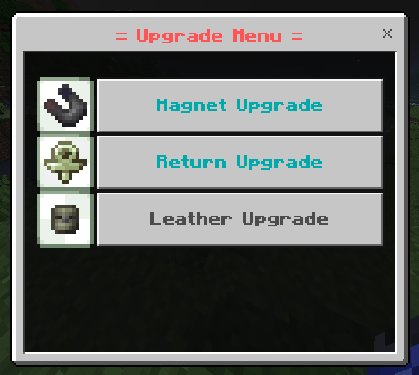 Soul Bond Upgrade screen