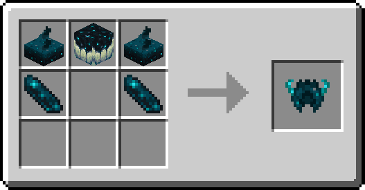 Warden Helmet Crafting Recipe