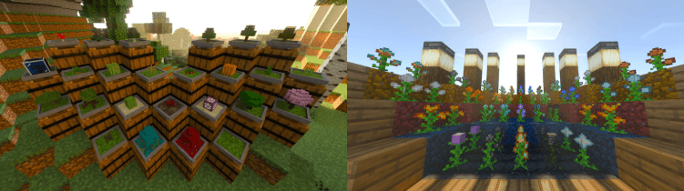 Bonsai and ore crop farming