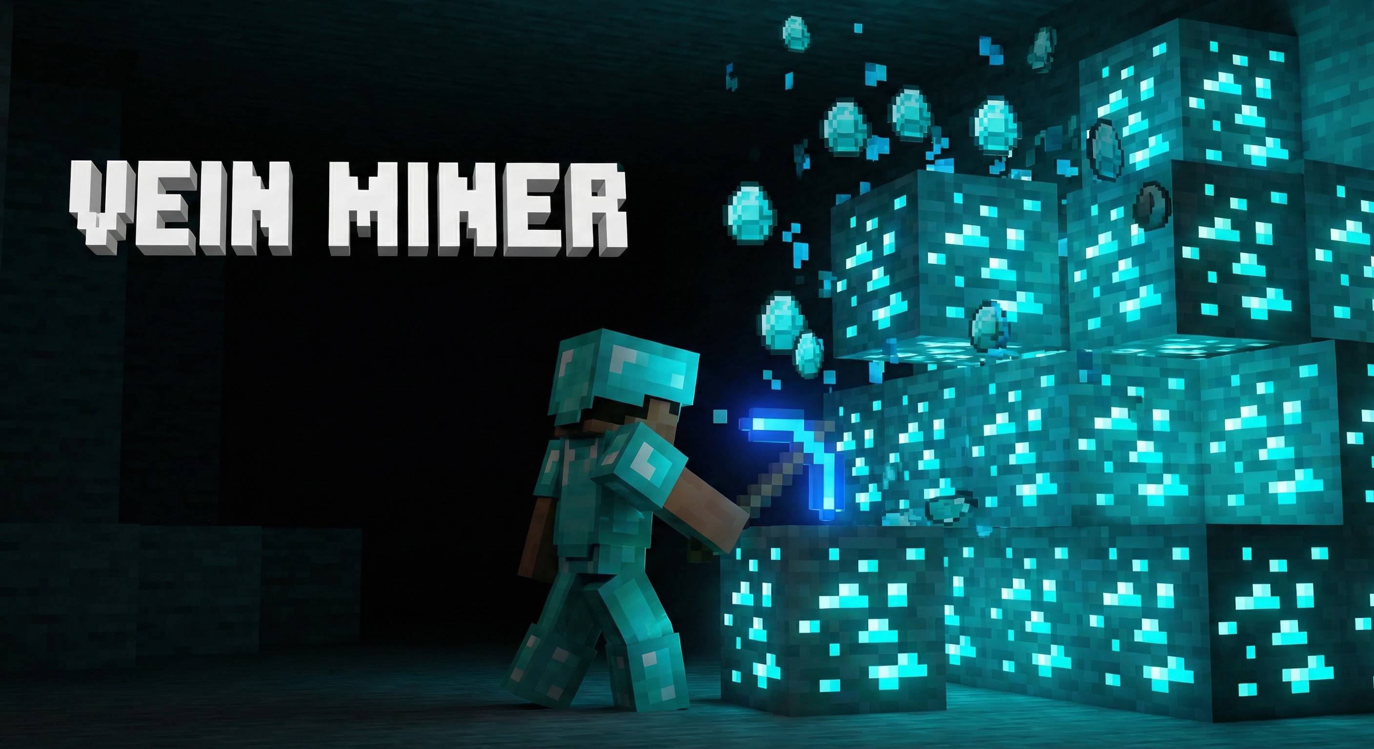 Vein Miner Addon: Auto Mine & Smelt — screenshot 1