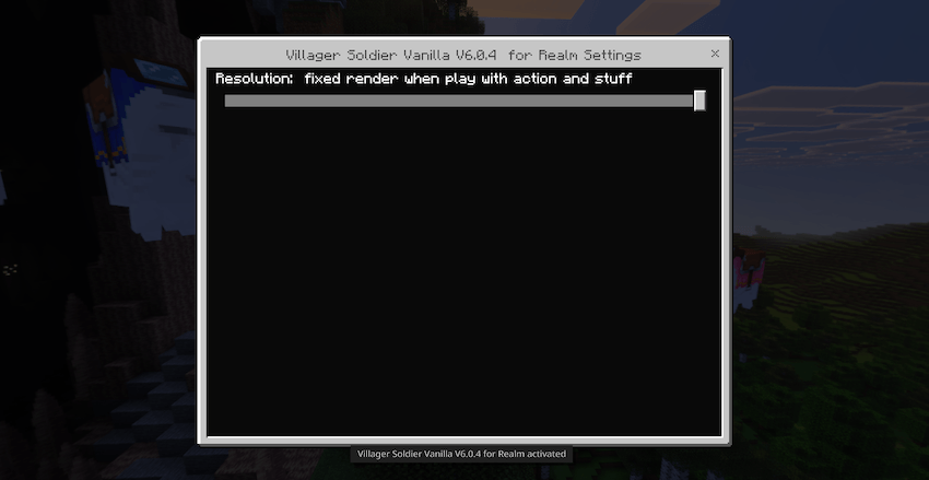Resource pack configuration options