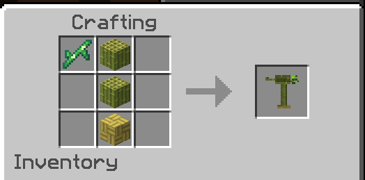 Bamboo turret detail