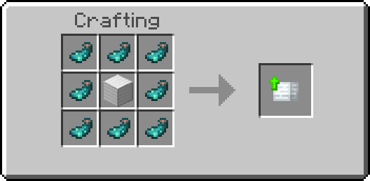 Crafting Iron Upgrade