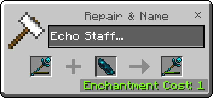 Echo Shards Repair Item
