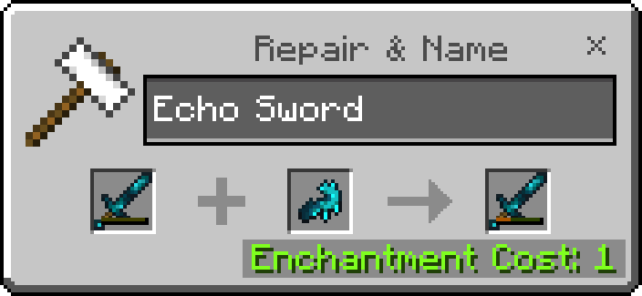 Warden Tendrils Repair Item