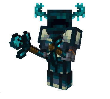Echo Staff and Pickaxe 3D Model